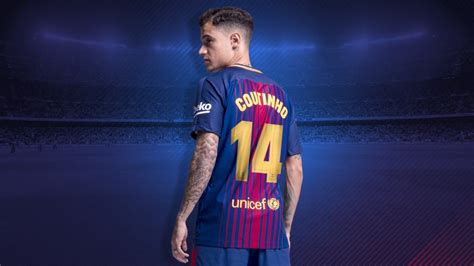OFFICIAL: Coutinho given No. 14 shirt for Barca BeSoccer
