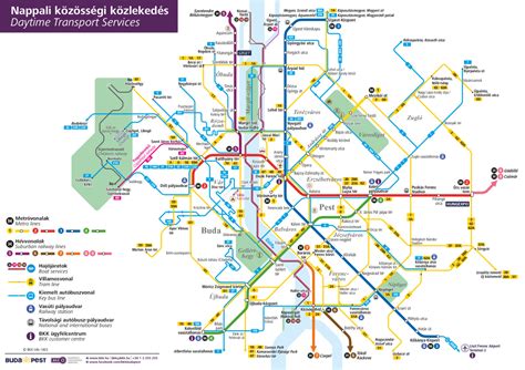 Official Map: Daytime Transport Services of...   Transit Maps
