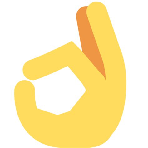 OK Hand Emoji