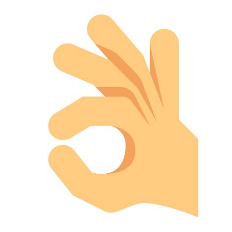 Ok Hand Icon   Free PNG and SVG Download