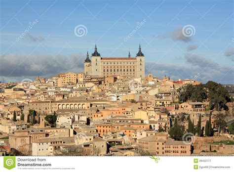 Old Toledo Town, Former Capital Of Spain. Stock Image ...