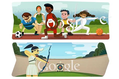 Olympics 2012: The Google Doodles of London 2012   Mirror ...