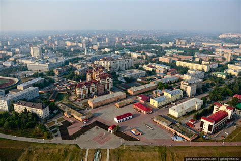 Omsk city from bird’s eye view · Russia travel blog