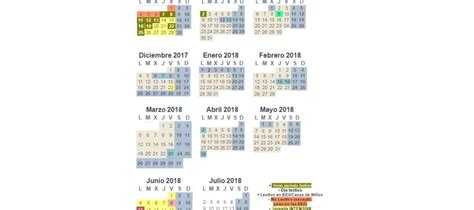 ONDACERO RADIO | Calendario escolar y académico 2018 de la ...
