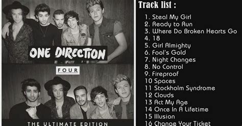 One Direction   Four   Deluxe Version FULL ALBUM 2014 ...