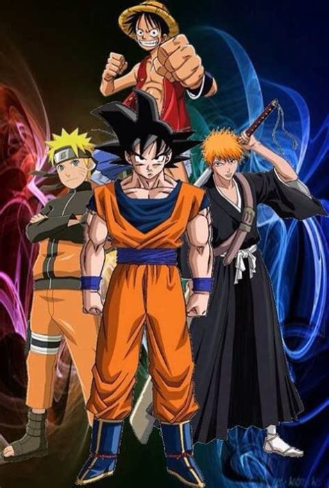 One Piece, Bleach, Naruto Or Dragon Ball Z? | Anime Amino