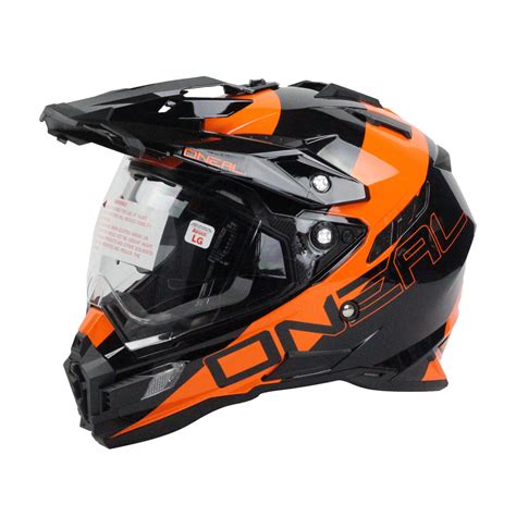 Oneal 2018 Sierra Dual Sport Edge Black Orange Motocross ...