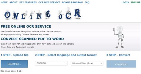 Online OCR permite extraer texto de PDFs e imágenes para ...
