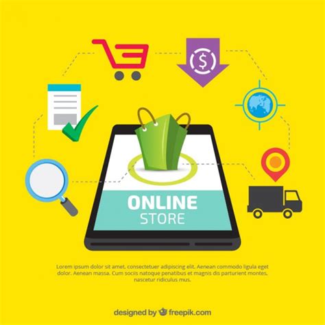 Online Shopping Vectors, Photos and PSD files | Free Download