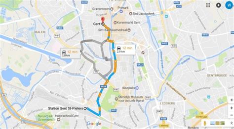 Opgelet met Google Maps in Gent  Gent    Het Nieuwsblad