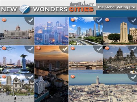 Opiniones de Nuevas siete ciudades maravillas del mundo