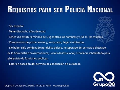 Oposiciones Policía Nacional Melilla Formación