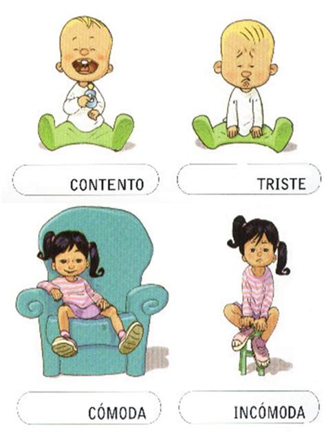 opuestos | Teaching Spanish | Pinterest