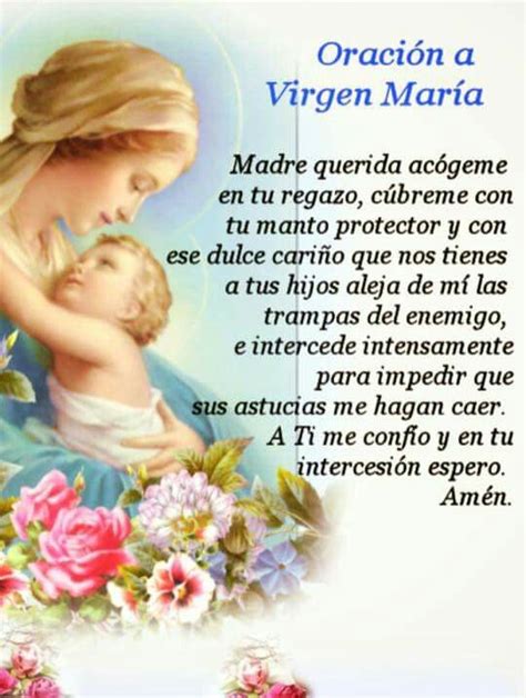 Oración A La Virgen Maria | Siempre en mi ... | Pinterest ...