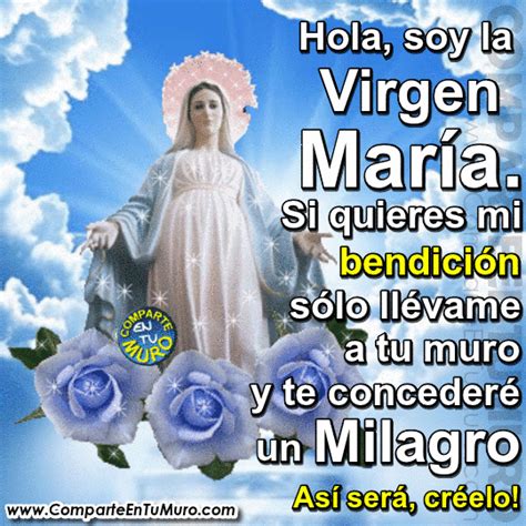 Oraciones Cortas A La Virgen | imagenesgraciosas de la ...