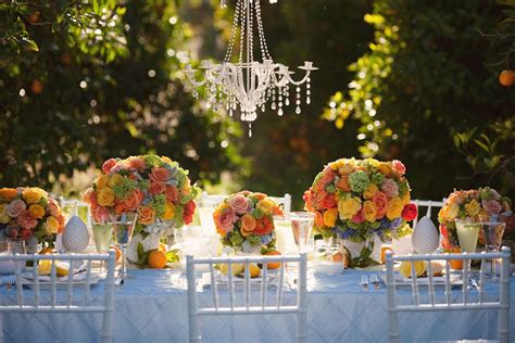 Orchard Wedding   Citrus Wedding Colors | Heavenly Blooms