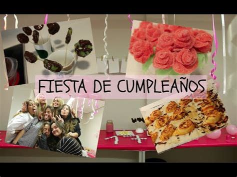 ORGANIZA UNA FIESTA DIY   Cumpleaños sorpresa!   YouTube