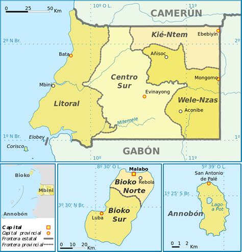 Organización territorial de Guinea Ecuatorial   Wikipedia ...