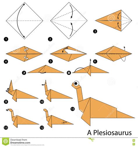Origami: Origami T Rex Jo Nakashima Dinosaur Dinosaur ...