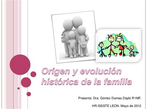 Origen y evolucion historica de la familia