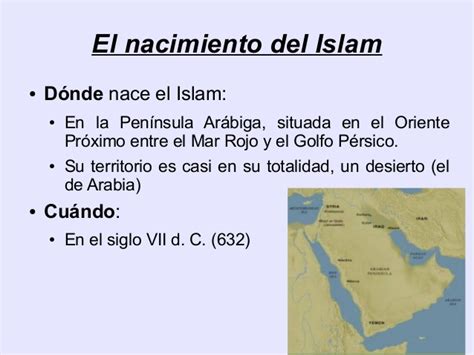 Origen y expansión del islam