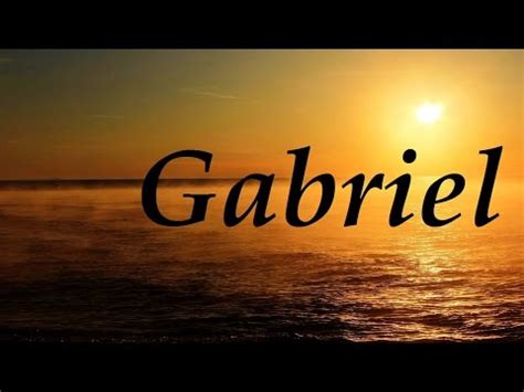 Origen y significado del nombre Gabriela | Doovi