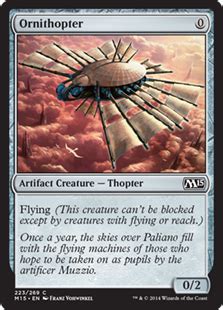 Ornithopter   Artifact   Cards   MTG Salvation
