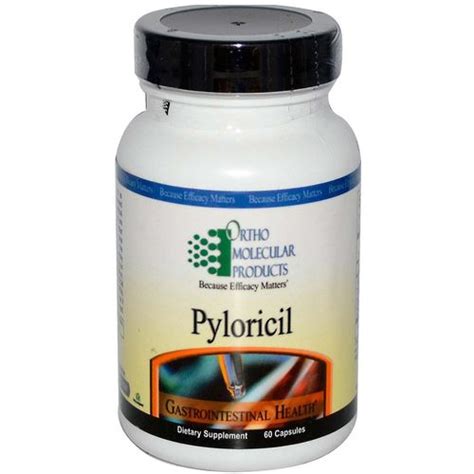 Ortho Molecular Products Pyloricil   60 Capsules ...
