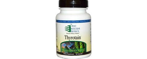Ortho Molecular Products Thyrotain Review