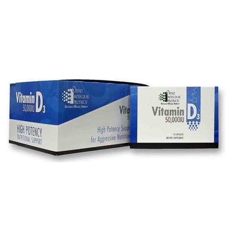 Ortho Molecular Products Vitamin D3 50 000 IU 10 Pack   10 ...