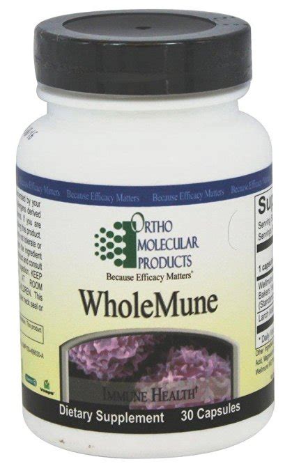 Ortho Molecular Products WholeMune Full Review – Does It ...