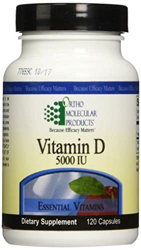Ortho Molecular – Vitamin D, 5000 iu – 120 Capsules | Your ...