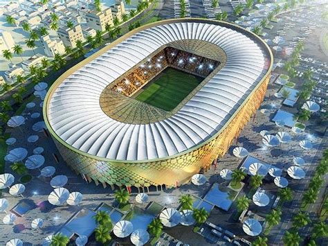 Os Estádios da Copa de 2022 no Catar.