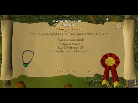 [OSRS] Tree Gnome Village Quest Speed Run 2017   YouTube