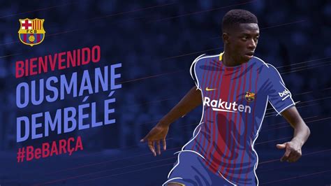 Ousmane Dembélé, nuevo jugador del FC Barcelona   FC Barcelona