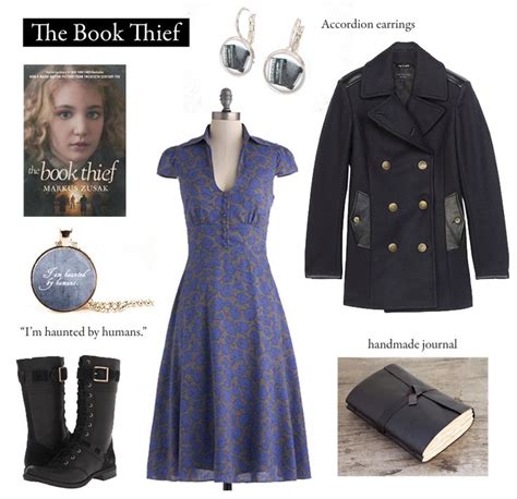 Outfit inspired by The Book Thief by Markus Zusak ...
