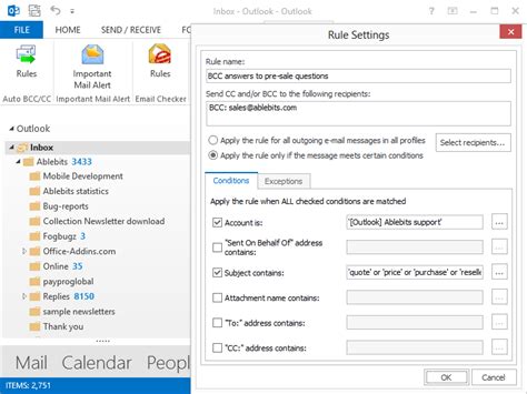 Outlook plug ins to automate most common e mailing tasks
