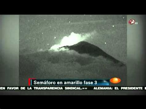 OVNIS en el volcán Popocatepetl en vivo en el noticiero ...