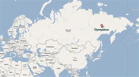 Oymyakon  เมืองที่หนาวเย็นที่สุดในโลก