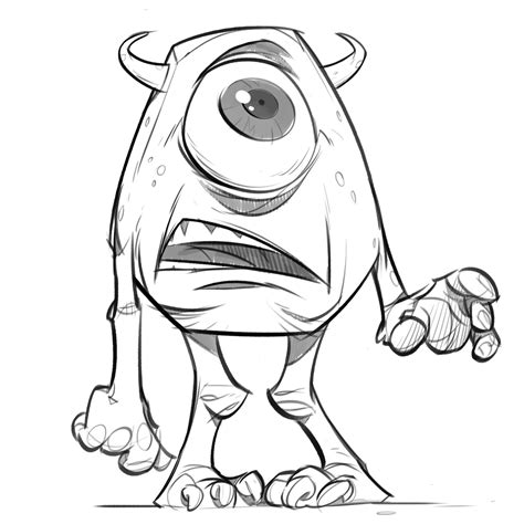 P.Cohen Sketch Blog: Monsters Inc!