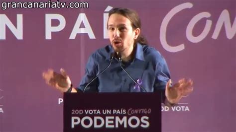 Pablo Iglesias   Mitin de Podemos en Las Palmas de Gran ...