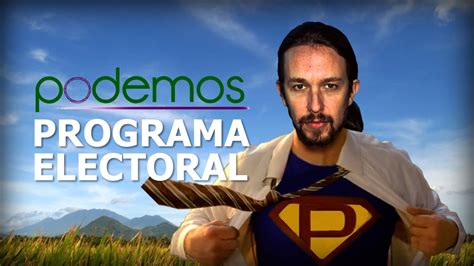 Pablo Iglesias   PODEMOS   Programa Electoral   YouTube