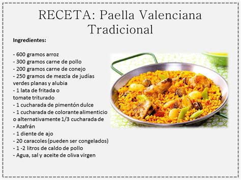 Paella Valenciana Tradicional: La Receta | Spanish Foods
