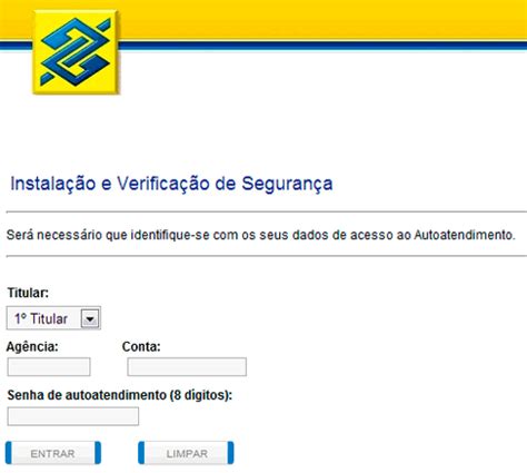 Página clonada do Banco do Brasil rouba dados do cliente