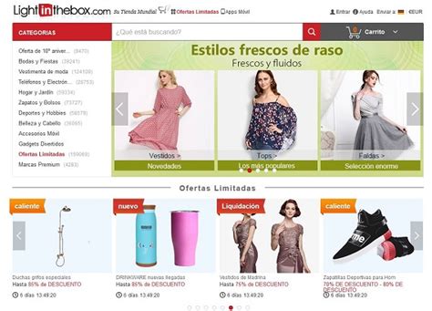 Páginas de ropa china online de calidad y barata en España ...