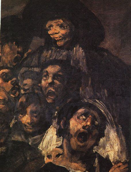 Painting by the Romantic artist, Francisco Goya who ...