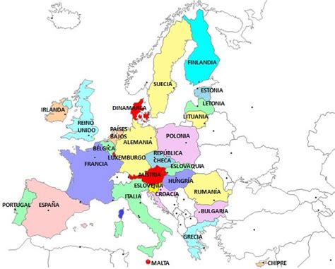 Países de la Unión Europea  2018  | Saber es práctico
