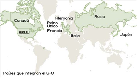 Países que integran el G 8 | Actualidad | EL PAÍS