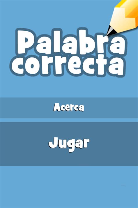 Palabra Correcta   Android Apps on Google Play