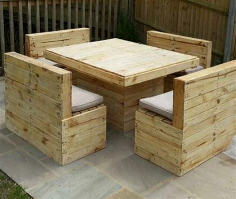 Pallets Made Outdoor Furniture | Pallet Furniture Projects.